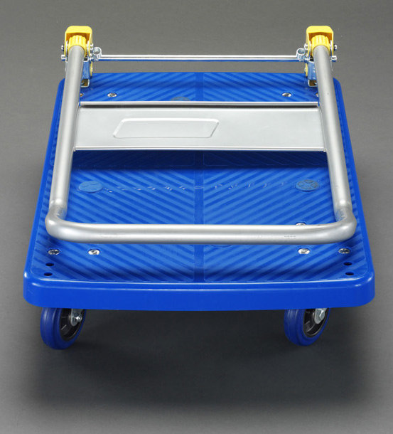 エスコ ESCO  850x500mm/500kg 運搬車（木製荷台） EA520BE-30A [I170208] エスコ 850x500mm&frasl;500kg 運搬車(木製荷台) EA520BE-30A 入数：1台