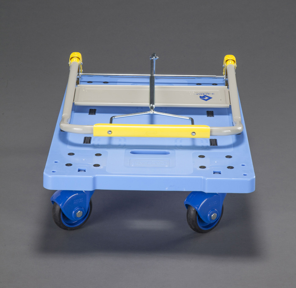 895x595mm/300kg 運搬車(ハンドブレーキ付) 895x595mm⁄300kg 運搬車(メッシュかご⁄ブレーキ付) EA520BY-43A \u203b事業