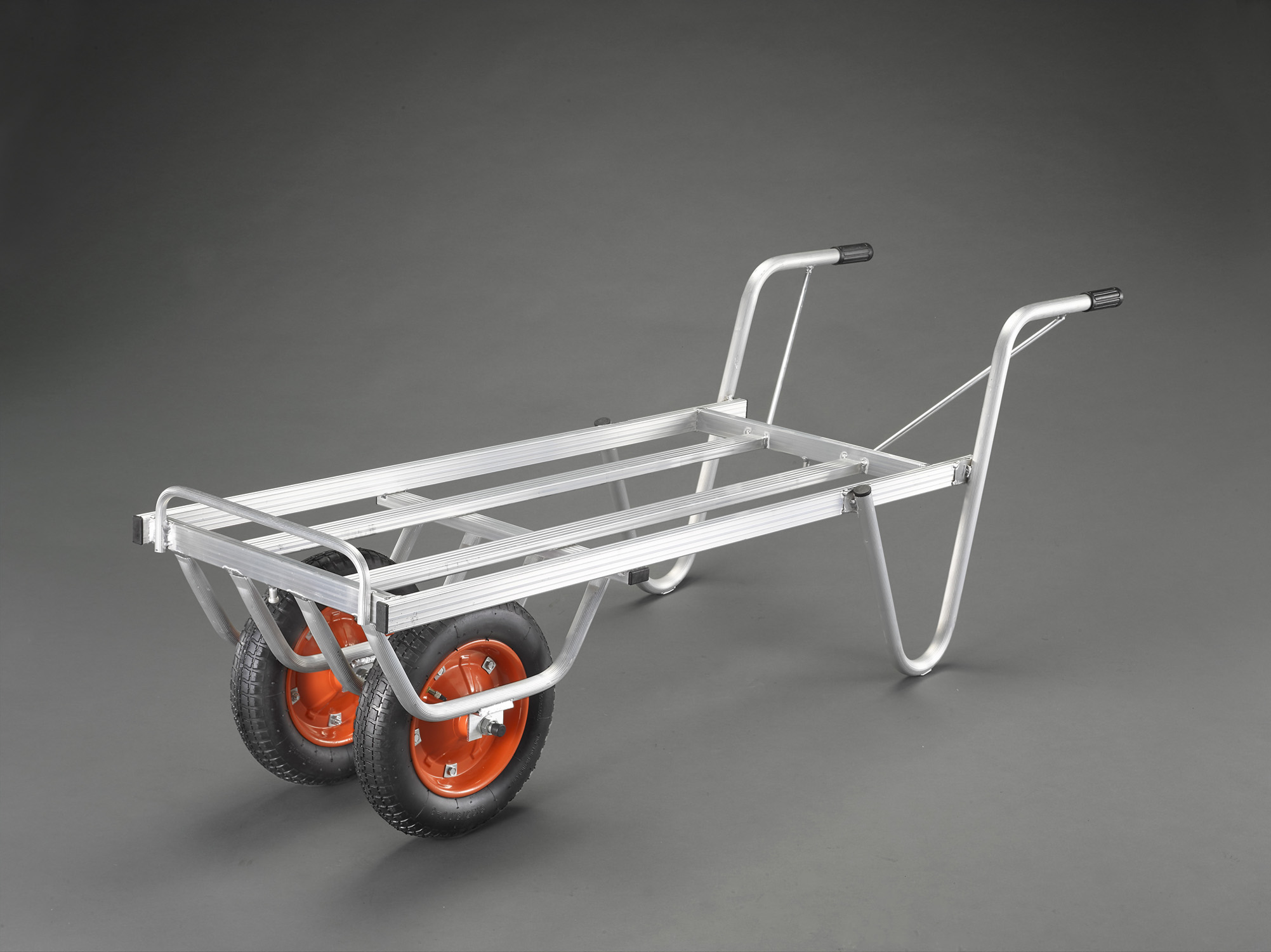 EA520DB-15｜480x1130mm 二輪コンテナカー(ｱﾙﾐ製)のページ -