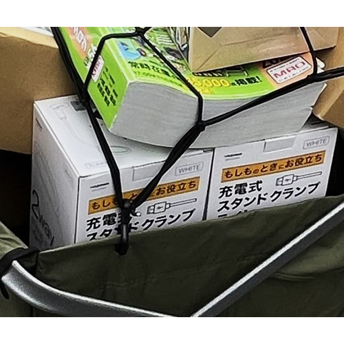 ネット装着用ハトメ実装(ネットは別売りです）