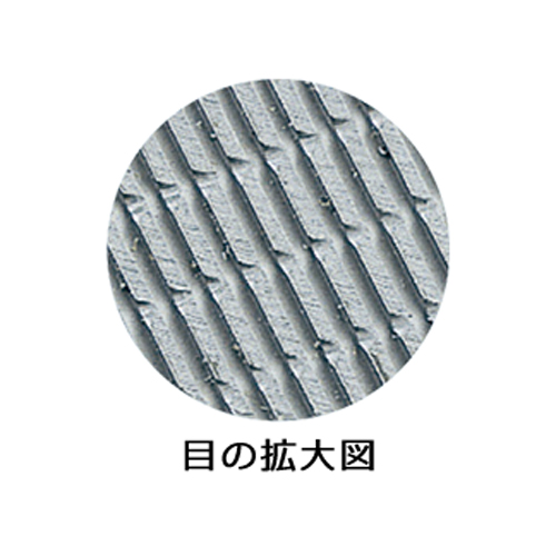 単目にチップブレーカー溝を付けています。
