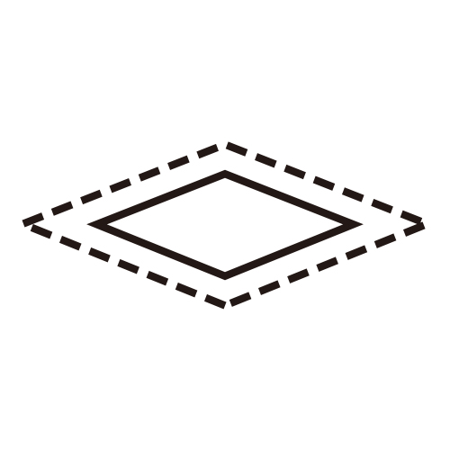 形状：菱形（20×3）
