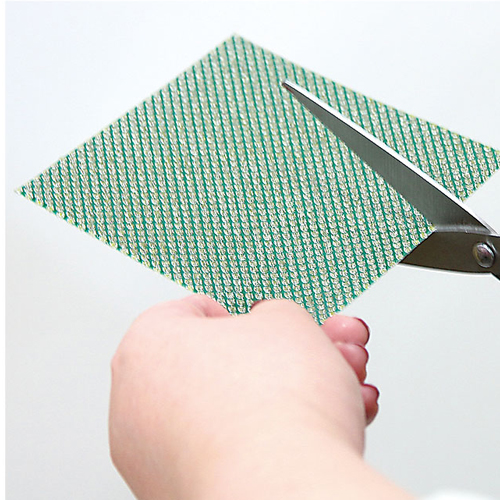 ハサミで切って使えます。\n※画像は代表画像、本商品は黄色です