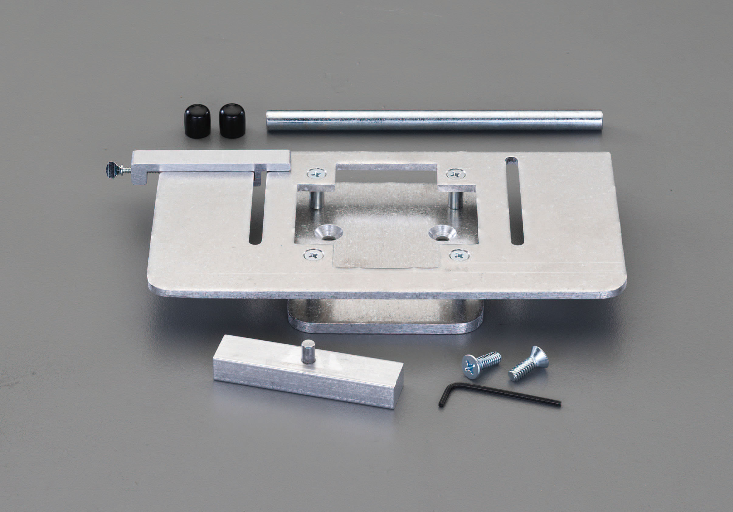 エスコ(esco) 強力型ハンドプレス(カム式) 500kg/240×400×340mm EA525X-9 