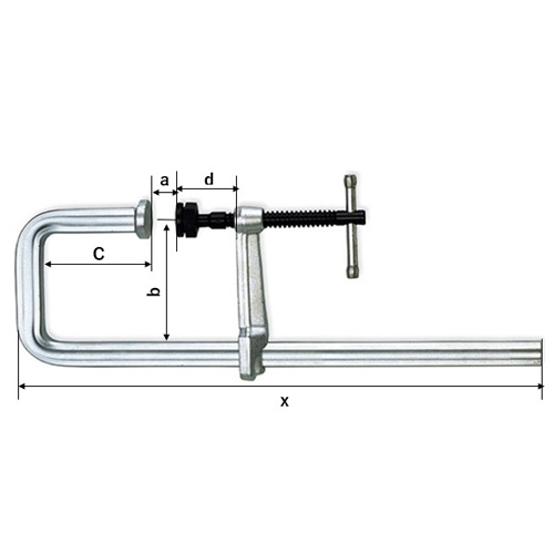 a:130mm、b:140mm、c:100mm、d:130mm、x:30×15mm