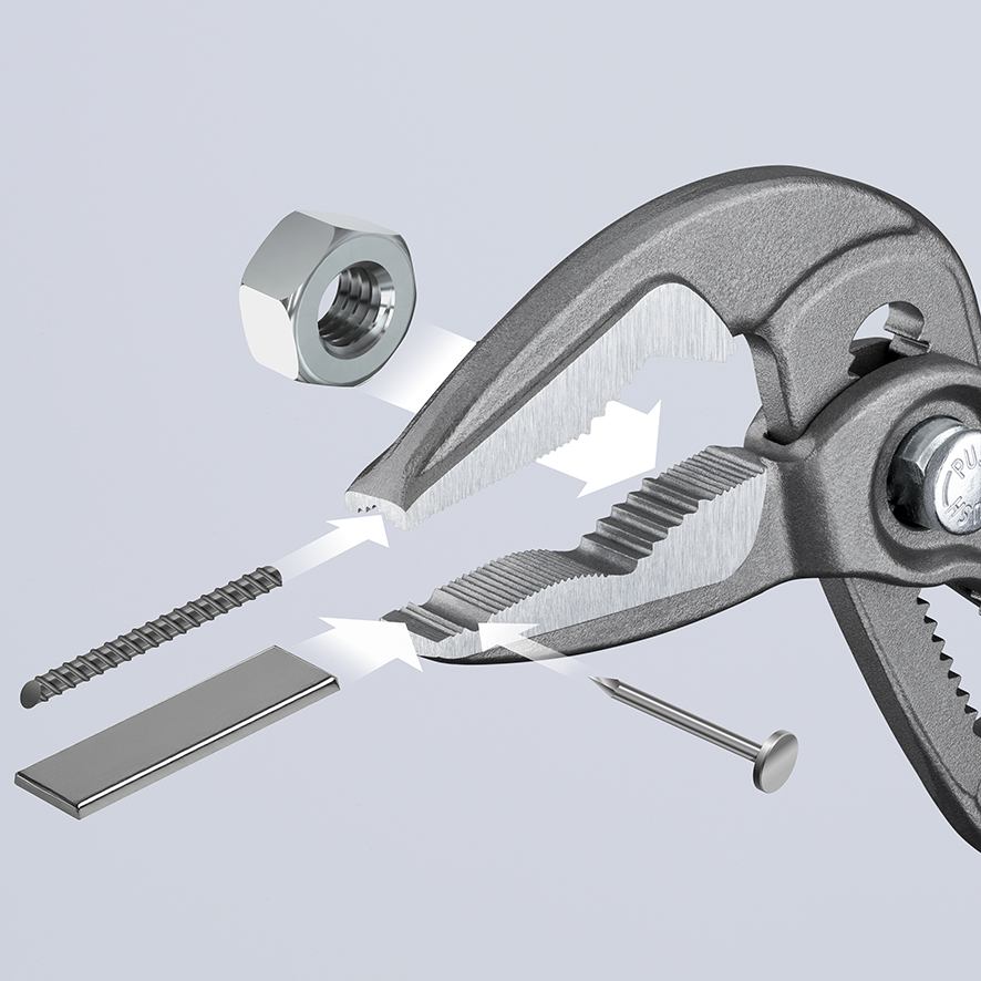 様々な形状の部材を掴む事ができます。