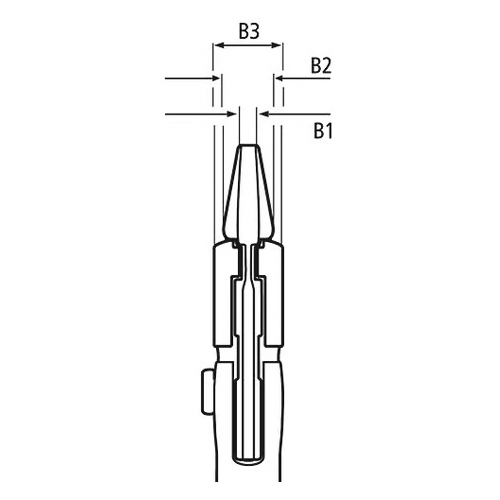 B1：8.0mm、B2：8.0mm、B3：14.0mm
