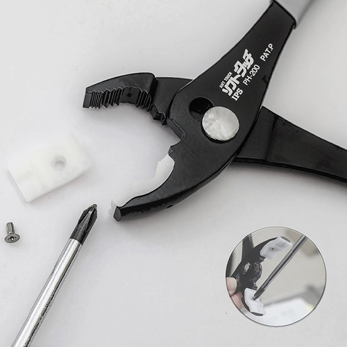 くわえ部の樹脂は交換可能です。