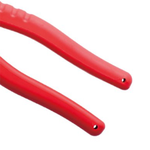 落下防止穴付き