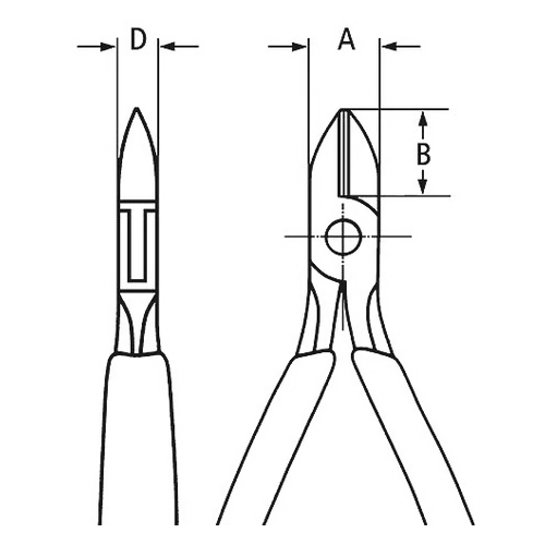 A：11mm、B：14mm\nD：7.5mm