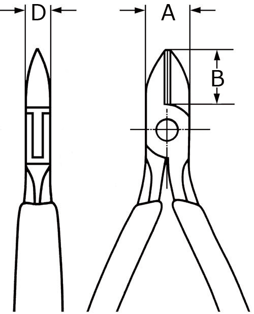A：11mm、B：14mm\nD：7.5mm