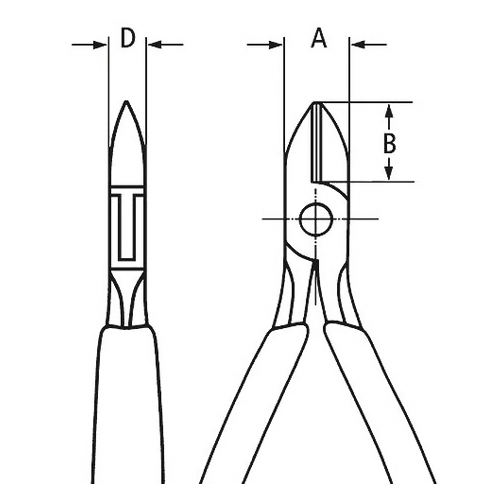 A：11mm、B：14mm、D：7.5mm