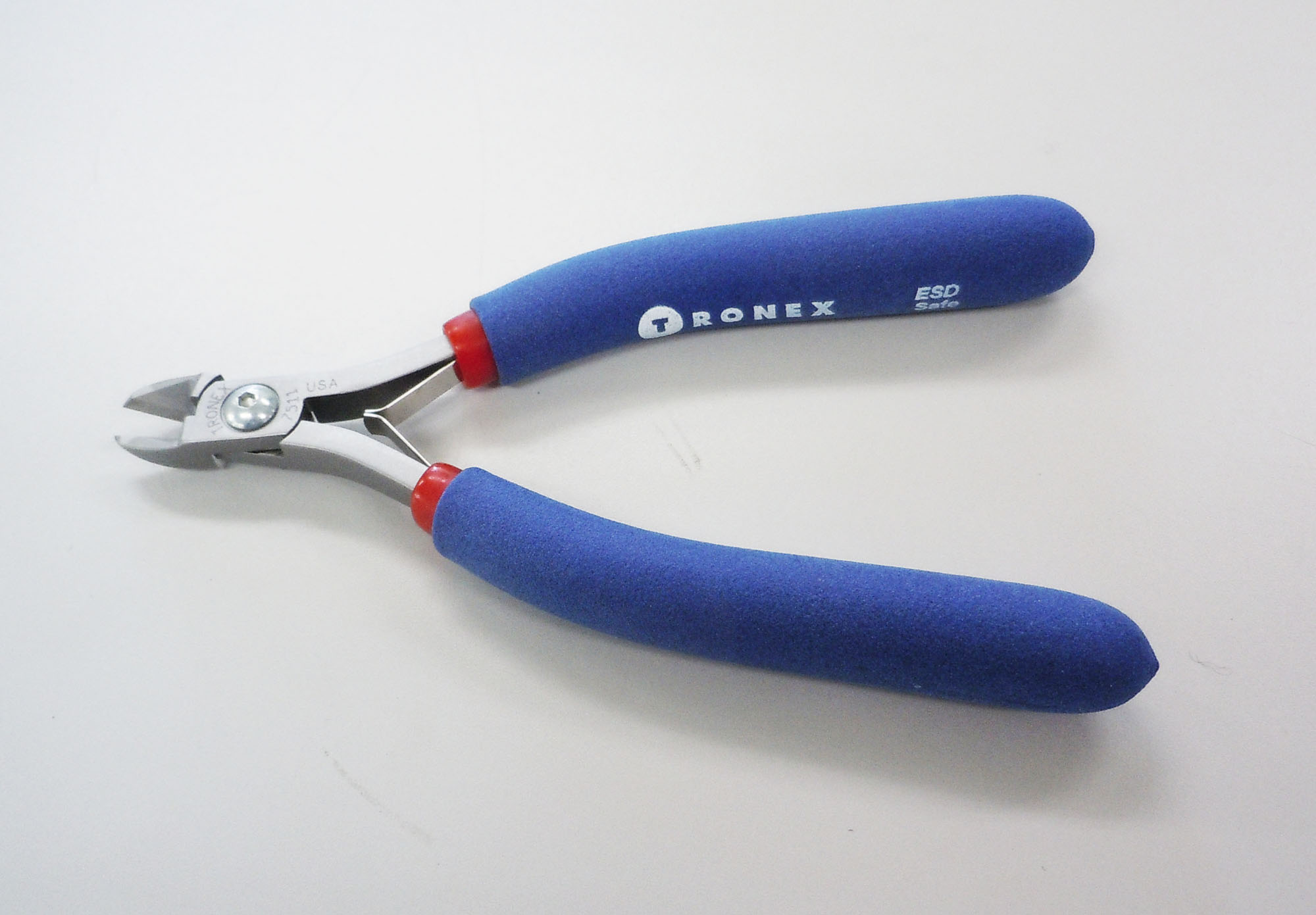 エスコ(ESCO) 精密プライヤー(時計修理用) 140mm EA537HD-7