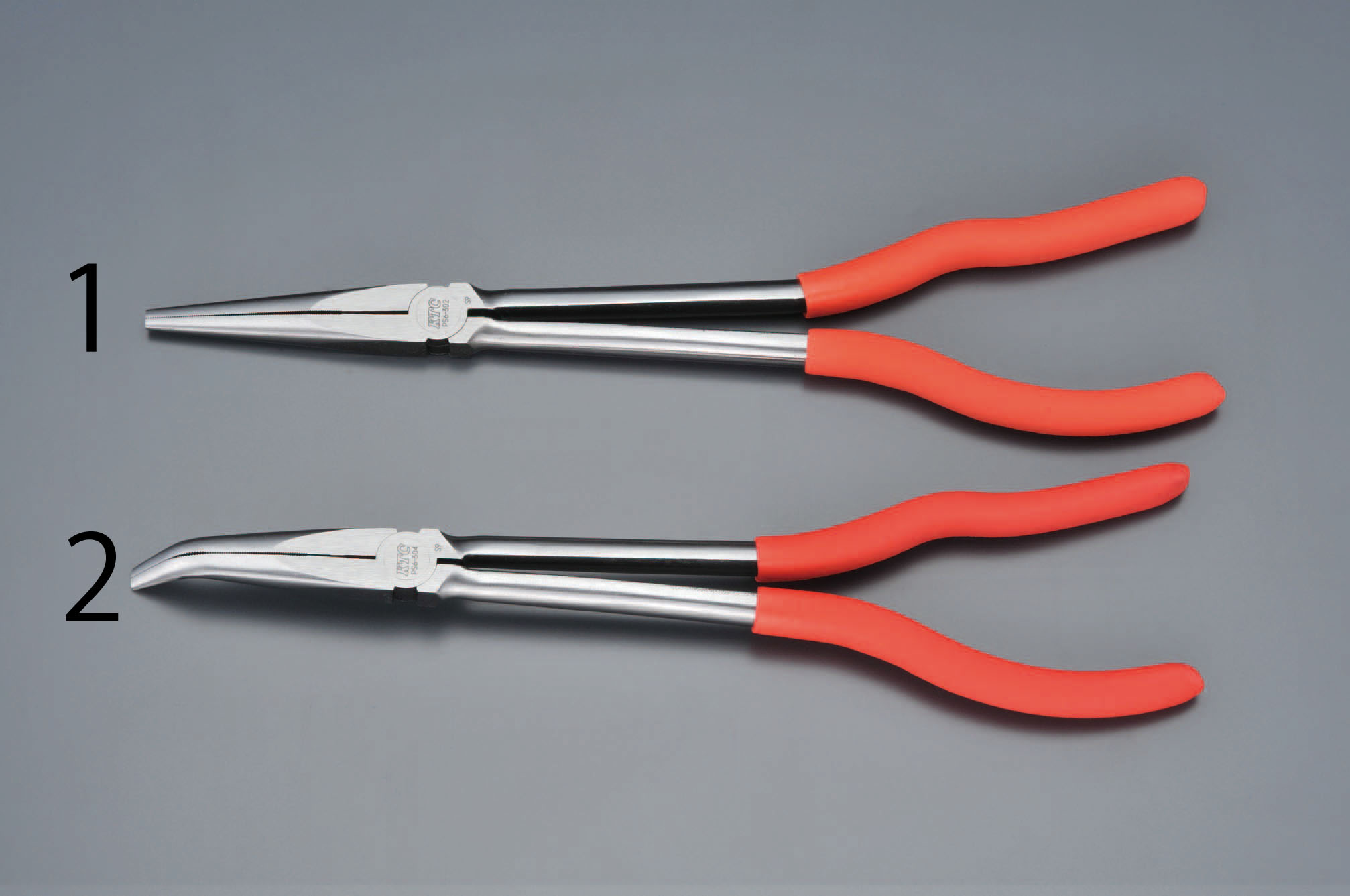 EA537JK-2｜290mm ロングノーズプライヤー(45ﾟﾍﾞﾝﾄﾞ)のページ -