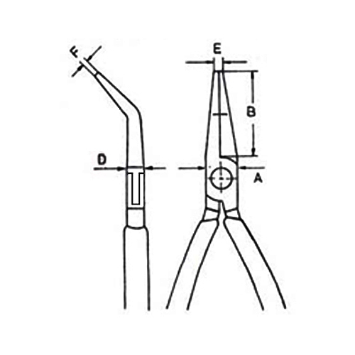 A：11.0mm、B：22.5mm\nD：6.5mm、E：2.0mm、F：1.0mm
