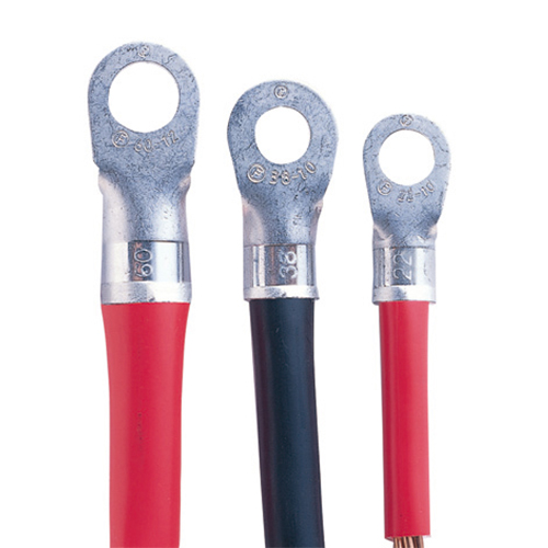 圧着マークはサイズごとにハッキリ、くっきりと！