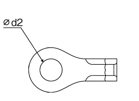 d2：φ6.4mm