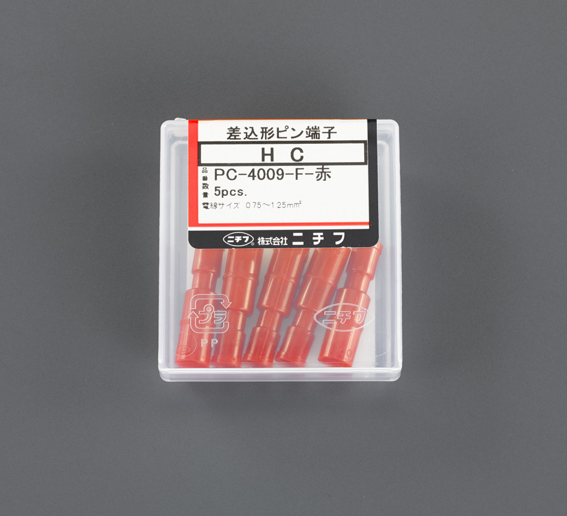えだまめ2 EA538ME-2A｜0.75-1.25 [差込形]ピン端子(雌/5個)のページ -