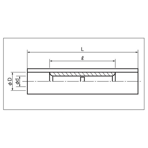 d：φ3.5mm　　D：φ5.4mm\nL：27.5mm　　l：15.0mm