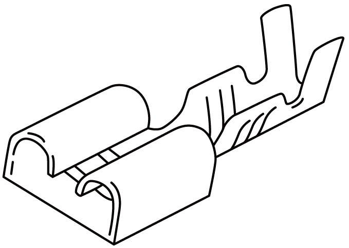 オープンバレル端子