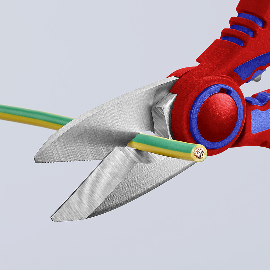 片面ギザ刃仕様\n根元にはロープ、コード類の切断がしやすい窪み刃付き