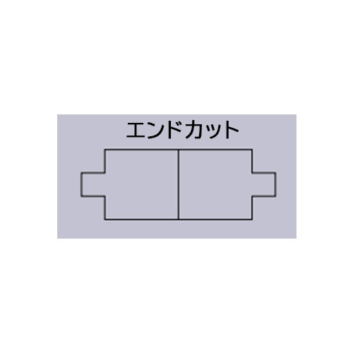 刃形状(正面から見た形状)