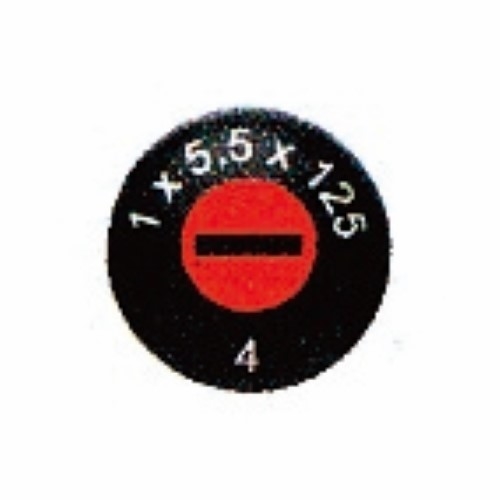 ※画像は代表画像です。\nグリップエンドに先端部のマークとサイズが表示され、種類によって色分けされています。