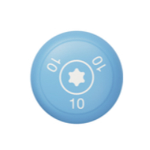 一目で確認できるグリップ：カラーコード、ねじマークおよびサイズ表示により、正しいツールを素早く手に取ることができます。\n