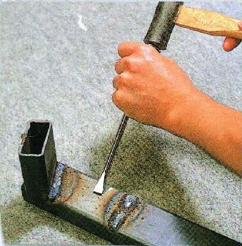 スポット落としやハツリ作業に