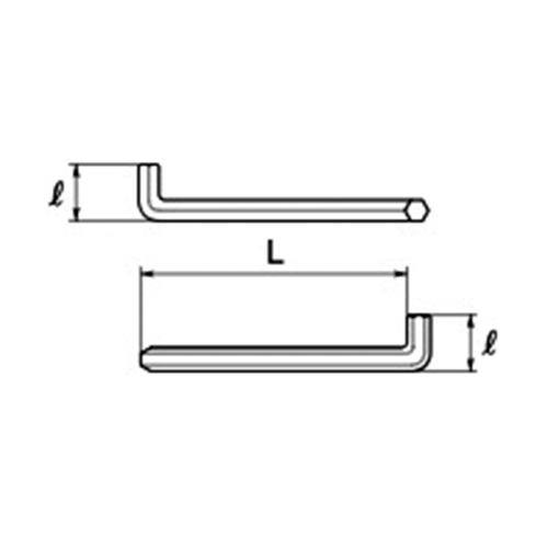 L：71mm　　l：10mm