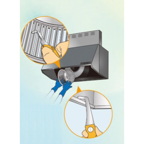 シロッコファンのお掃除に