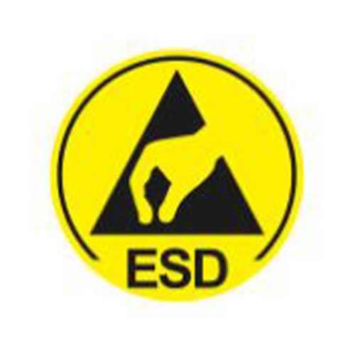 ESD(静電気対策)\nDIN EN 61340-5-1 準拠\n