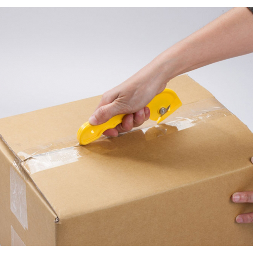 後部は開梱カッターとして使用できます。