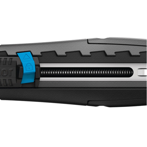 刃の自動収納機能が備わっており、切創による怪我を防ぎます。