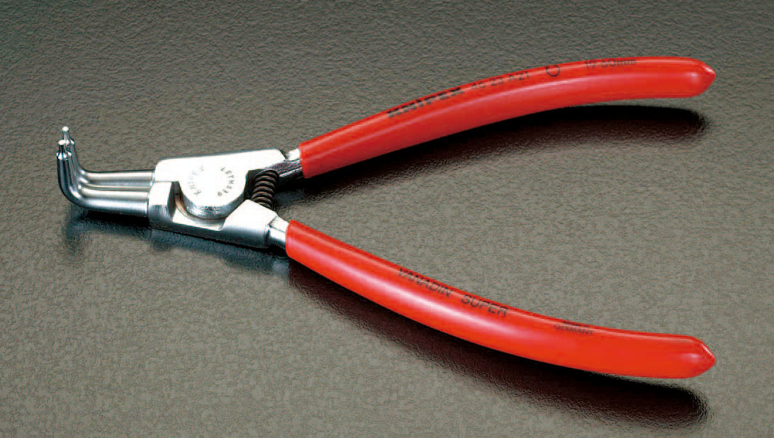 EA590AD-1｜10 -25mm 軸用スナｯプリングプライヤー/90ﾟのページ -