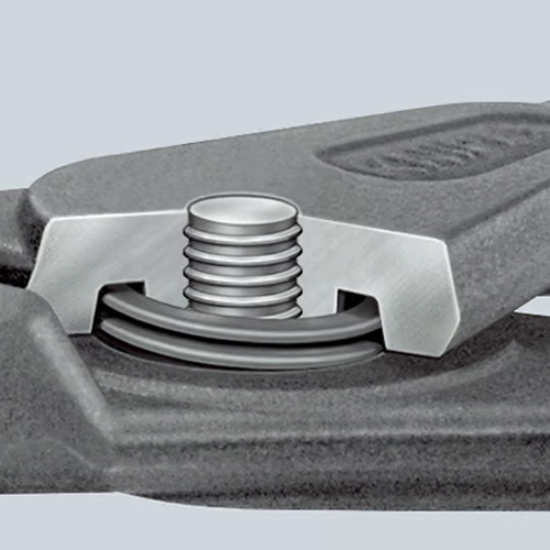 ジョイントの内部構造\nばねがジョイント内に内蔵されており、飛んだり、無くなったりしません。