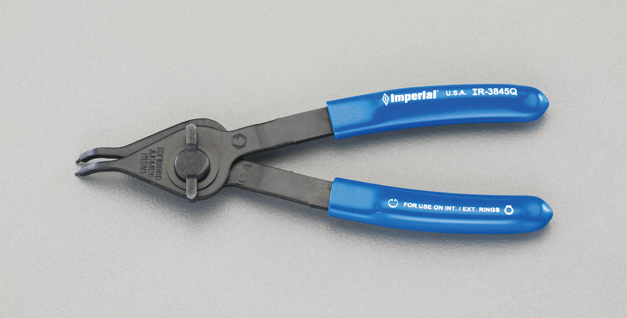 Replaceable Tip Snap Ring Pliers for External Rings without Pickup Holes |  Imper