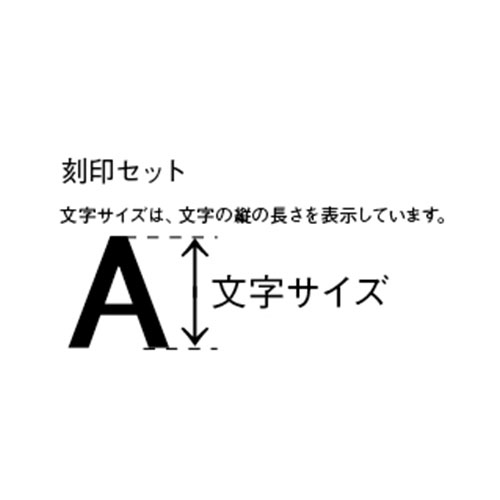 EA591BB-10｜10 mm 英字刻印セットのページ -