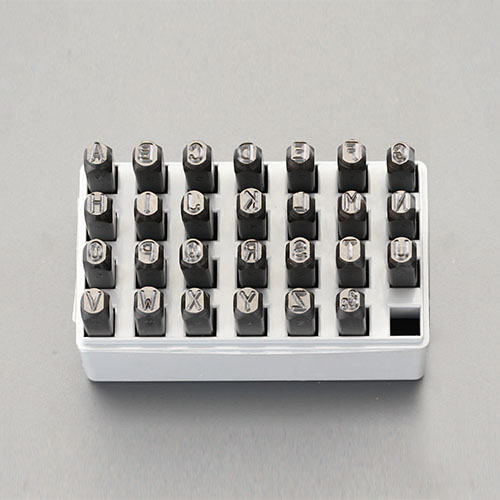 EA591HS-5｜4.8mm 英字 刻印セットのページ -