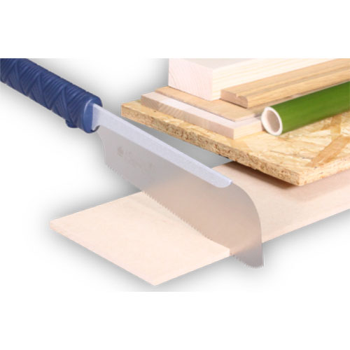 一般木材、合板、細竹など多種類の材料に使用可能です。