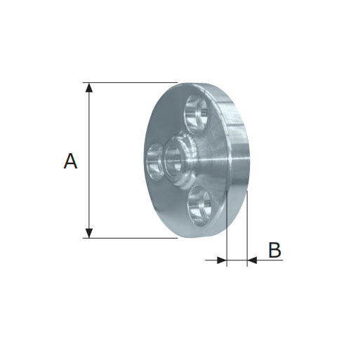 A：φ80mm　　　B：20mm