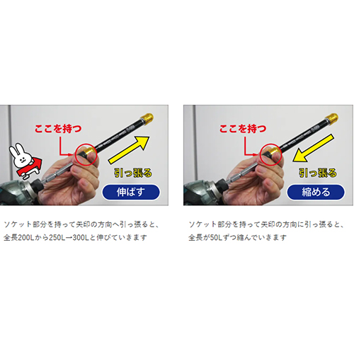伸縮方法