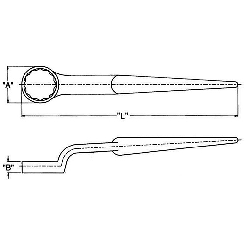 Ａ：37mm　　　Ｂ：17.5mm\nＬ：305mm