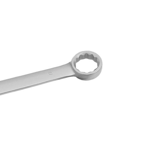 先端は円弧状の接点設計のため、ナットやレンチが削れるのを防ぎます。