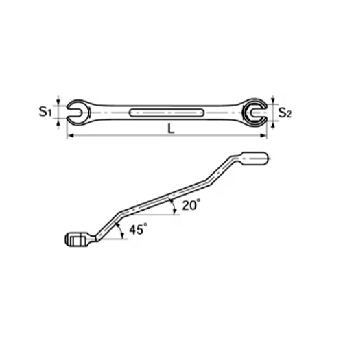 S1×S2：10×12mm\nL：160㎜
