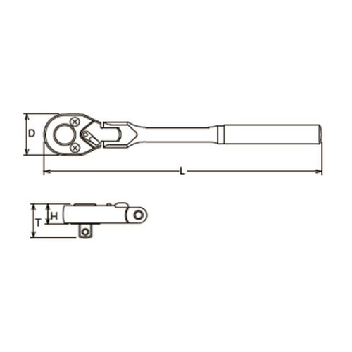 D：30.5mm　　T：26.4mm\nH：15.7mm　　L：265mm