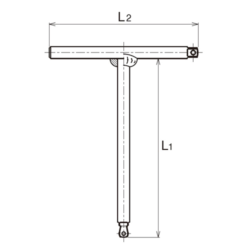 L1：120mm、L2：100mm