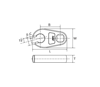 EA618PJ-8｜3/8”sq x 8mm Crow Foot Wrench｜株式会社エスコ