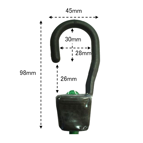 EA628W-2｜810mm バンジーコードのページ -