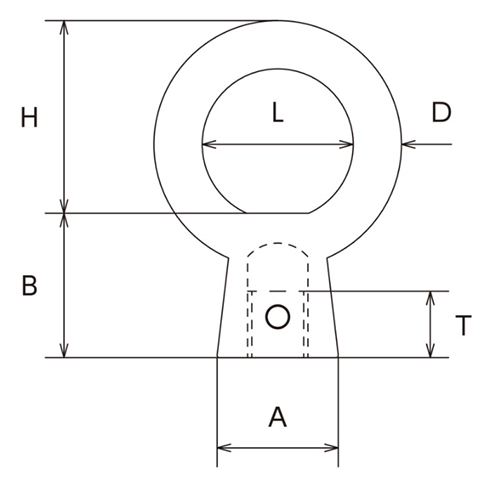 D：8mm　　　L：25㎜　　　H：32㎜\nB：24㎜　　　T：11㎜　　　A:20㎜\n捻径：M-10